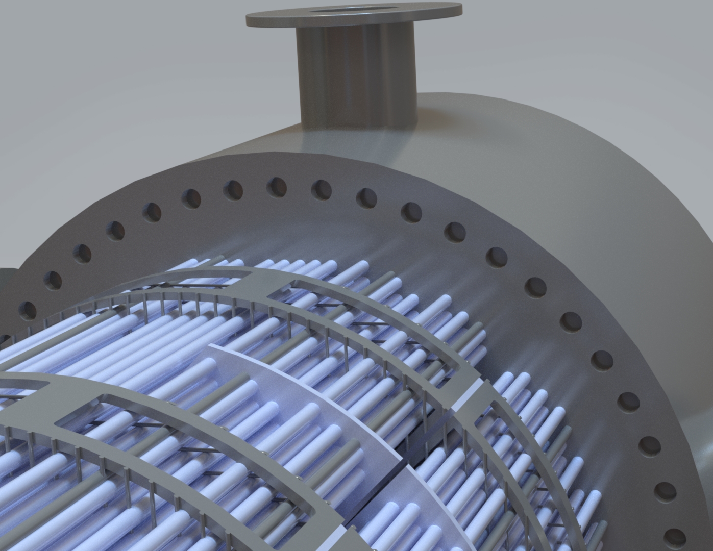 E110 Heat Exchanger Render